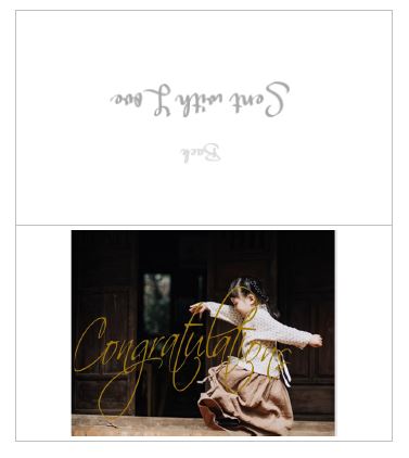 Printable-Congratulations 4 [Small Tent Cards/PDF]