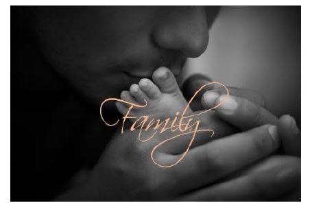 Printable-Family 2  [Post Card Size /PDF]