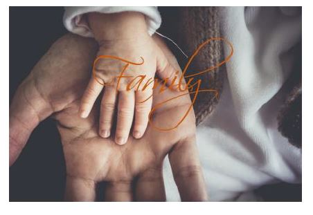 Printable-Family 3  [Post Card Size /PDF]