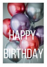 Printable-Happy Birthday_Grey [Post Card Size /PDF]