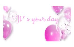Printable-HappyBirthday_ItsYourDay 3 [Post Card Size /PDF]