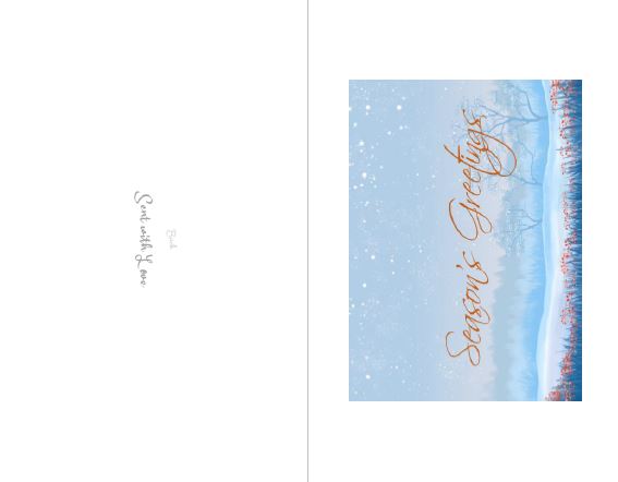 Printable-Seasons Greetings  13 [Greeting Card/ PDF]