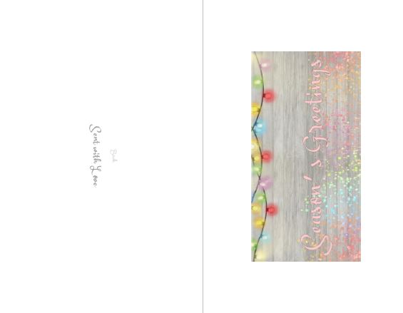 Printable-Seasons Greetings  16 [Greeting Card/ PDF]