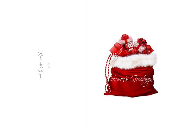 Printable-Seasons Greetings  4 [Greeting Card/ PDF]