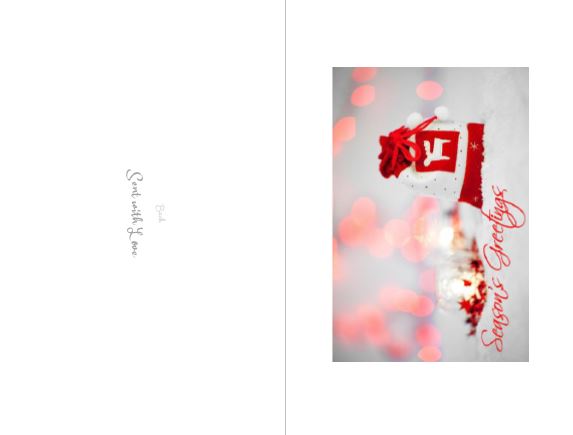 Printable-Seasons Greetings  6 [Greeting Card/ PDF]