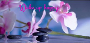 Printable-Wake Up Happy [Post Card/ PDF]
