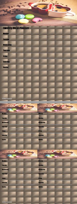 Printable [PDF]-Meal Planner 10