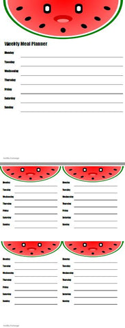 Printable [PDF]-Meal Planner 12
