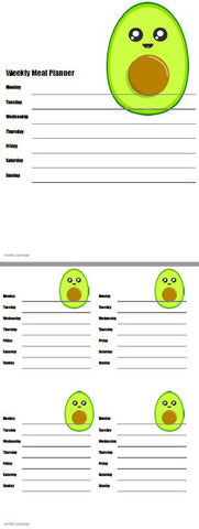 Printable [PDF]-Meal Planner 19
