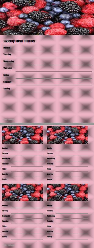 Printable [PDF]-Meal Planner 1
