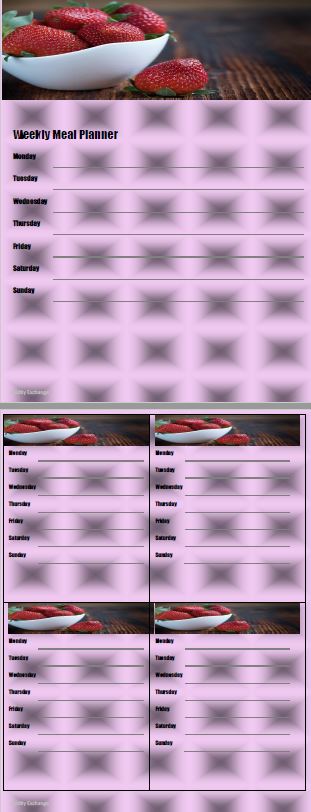 Printable [PDF]-Meal Planner 2