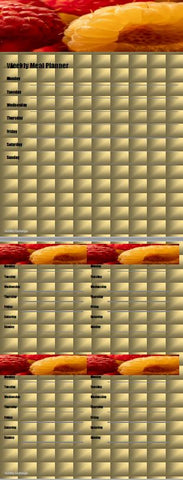 Printable [PDF]-Meal Planner 5