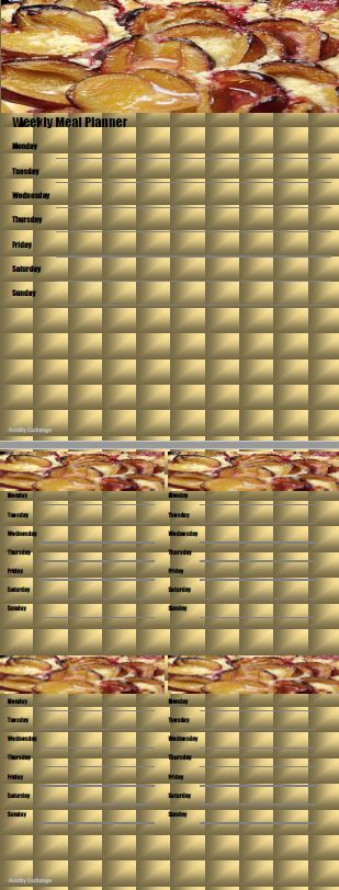 Printable [PDF]-Meal Planner 6